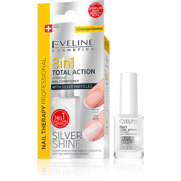 Eveline nail therapy SILVER SHINE